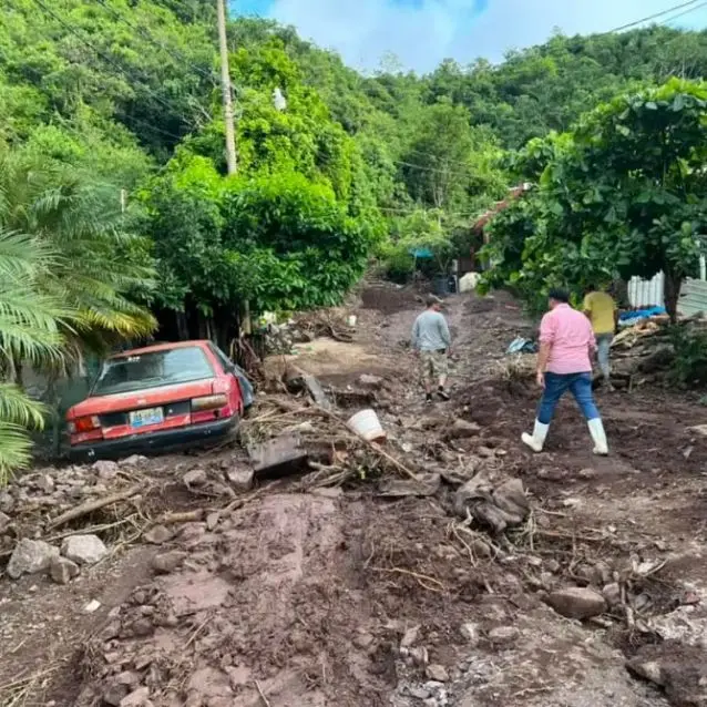 Siguen sin energía eléctrica en comunidades del municipio de Arroyo Seco