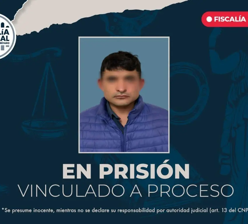 Vinculado a proceso por robo de vehículo en Pedro Escobedo