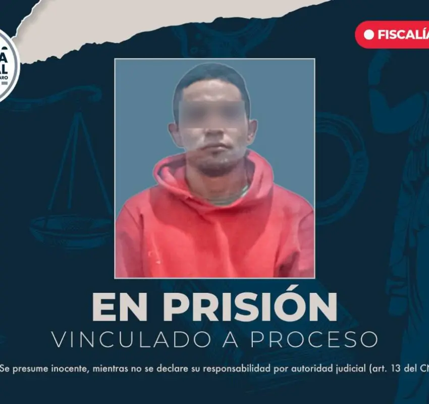 Vinculado a proceso y en prisión por robo a restaurante en la capital queretana