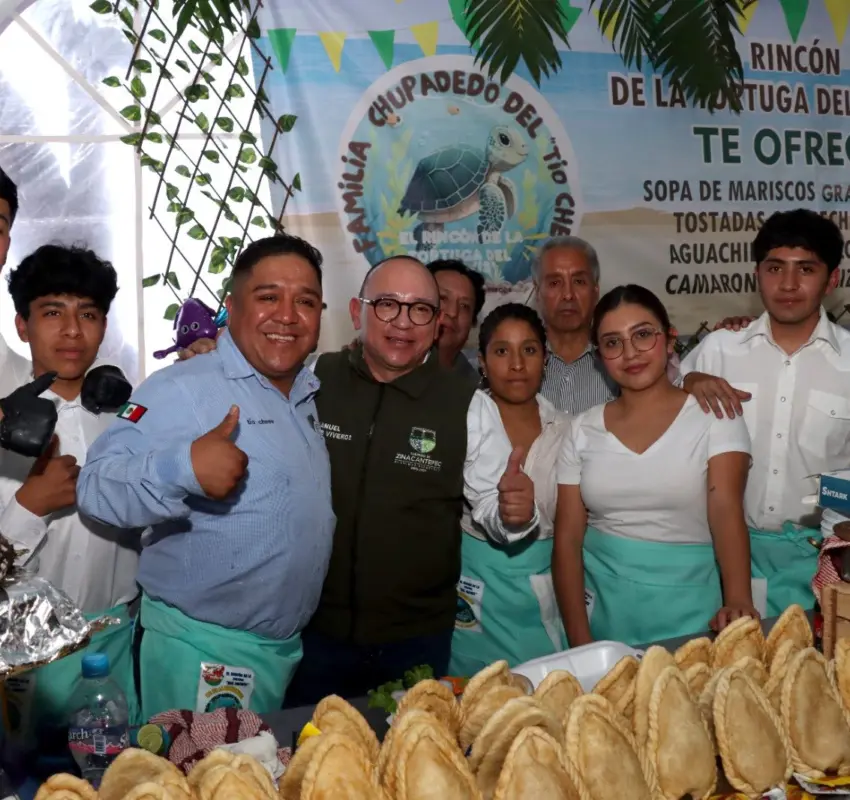 Arrancó 12ª Feria del Marisco en Zinacantepec