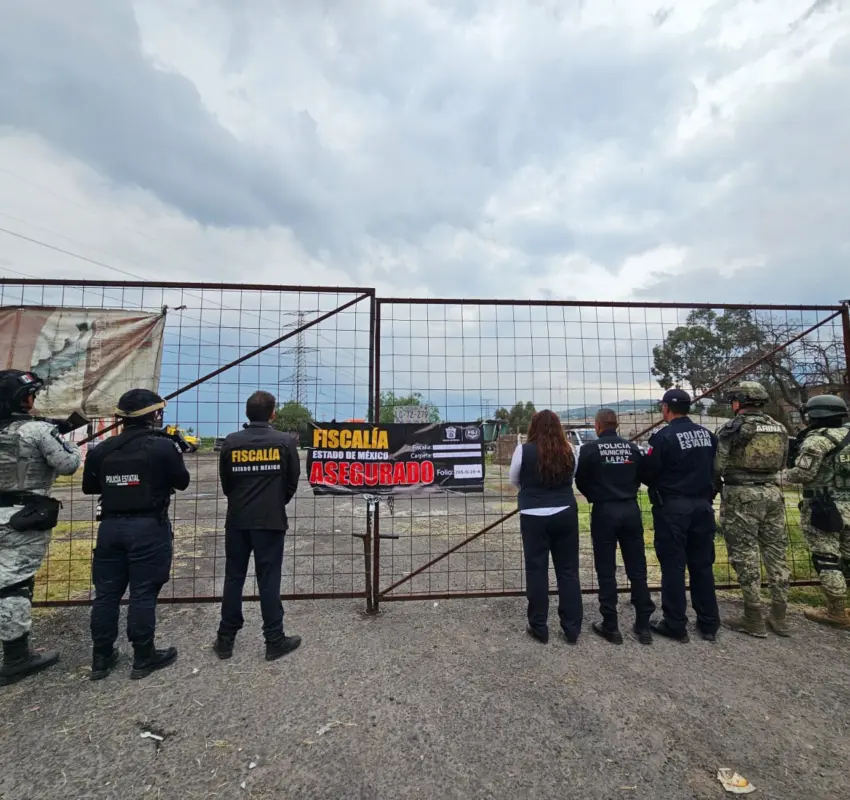 Aseguraron inmuebles por despojo en Edoméx
