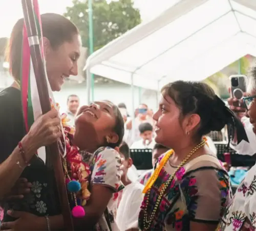 Claudia Sheinbaum presenta el Plan de Justicia del Pueblo Amuzgo para Guerrero y Oaxaca