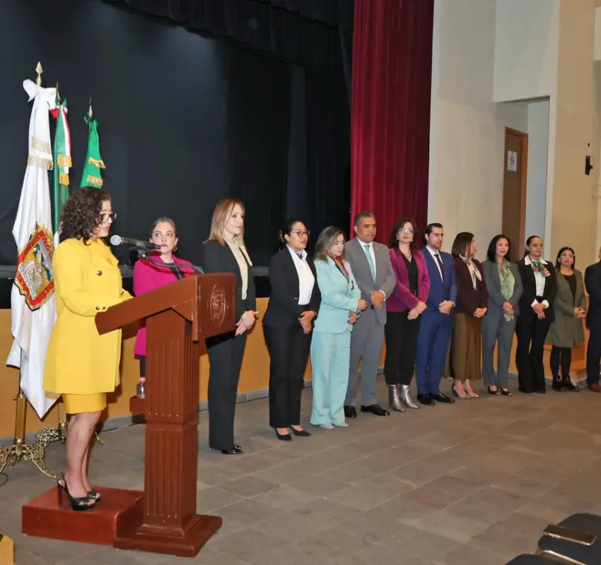 Presentó rectora Patricia Zarza al Gabinete de la Transformación Universitaria UAEMéx