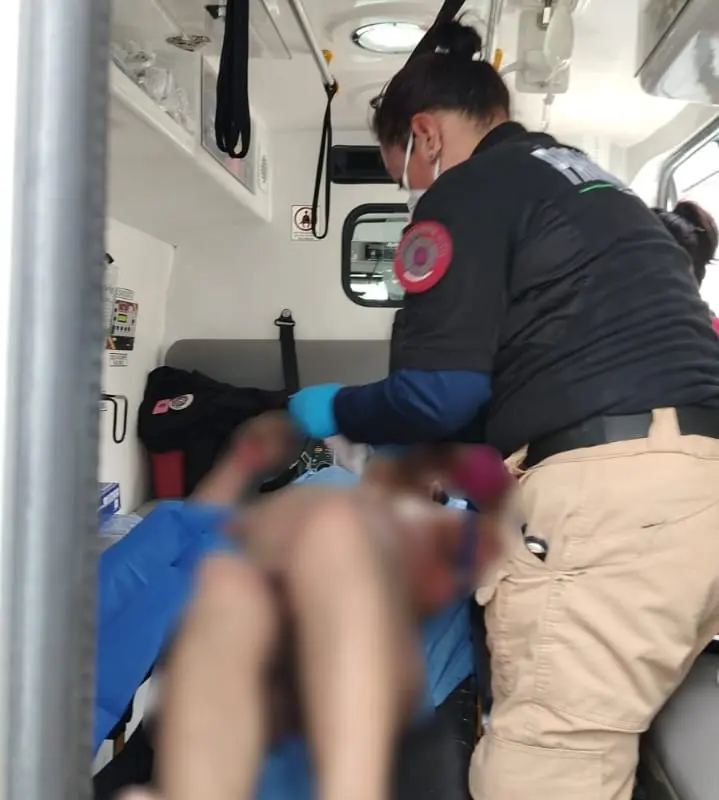 Dejó lesionados flamazo de pipa de gas en Ecatepec