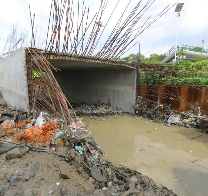 Denunciará Ecatepec a constructoras por desborde de Río