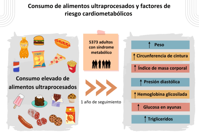 El consumo de alimentos ultraprocesados empeora los factores de ...