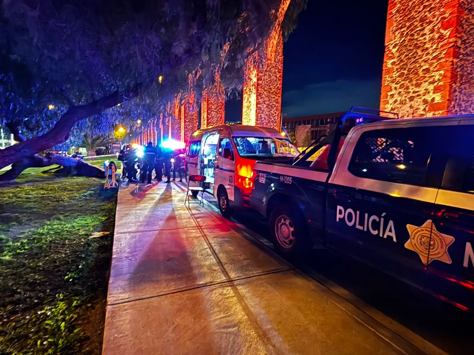 Un total de 37 personas fueron detenidas y trasladadas al Centro
