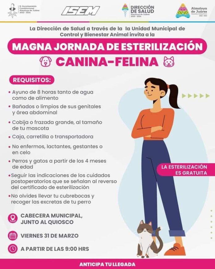 Jornada de Vacunación Antirrábica - Almoloya de Juárez
