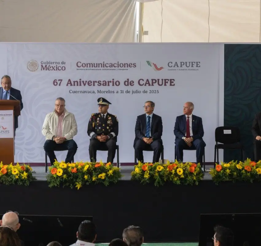 CAPUFE cumple 67 años de desempeñar una labor que coadyuva con el crecimiento de México: SICT