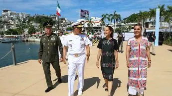 Claudia Sheinbaum inaugura el Marinabús en Acapulco
