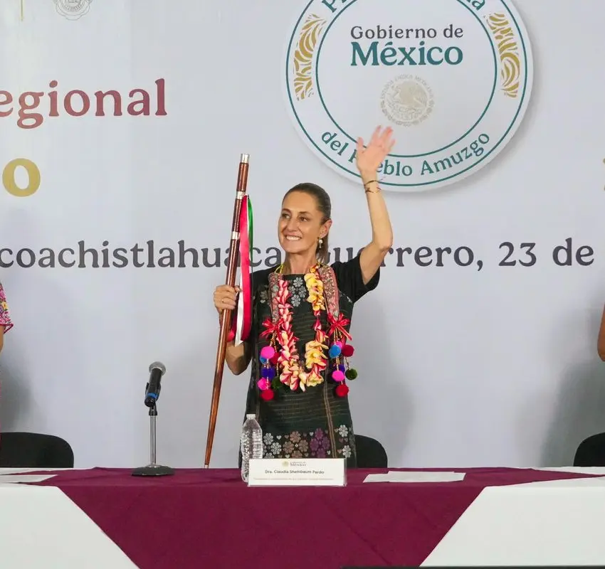 Claudia Sheinbaum presenta el Plan de Justicia del Pueblo Amuzgo para Guerrero y Oaxaca