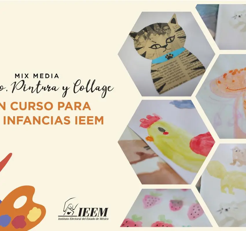Curso Mix Media IEEM acercó arte a niños