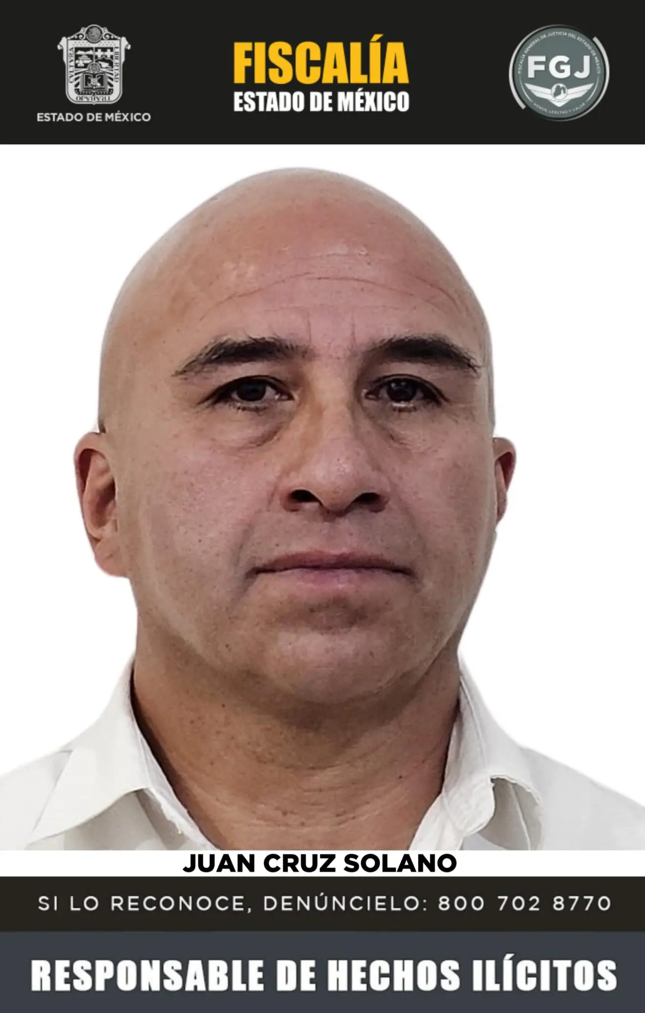 Dan 10 años de prisión a exdirector de Seguridad de Coatepec