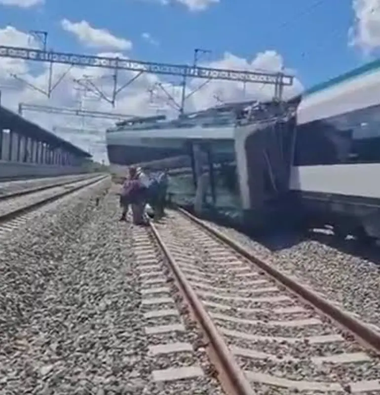 Descarrilamiento del Tren Maya en Izamal sin heridos