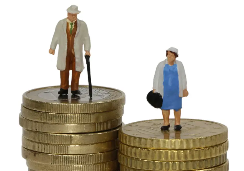Desigualdad en pensiones: mujeres reciben menos que los hombres