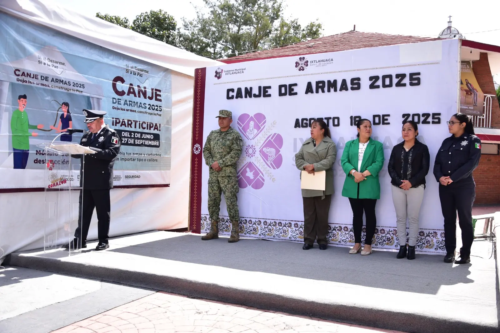 Destruyeron 770 armas con Canje de Armas Edoméx 2025 | Destruyeron 770 armas con Canje de Armas Edoméx 2025   Primero