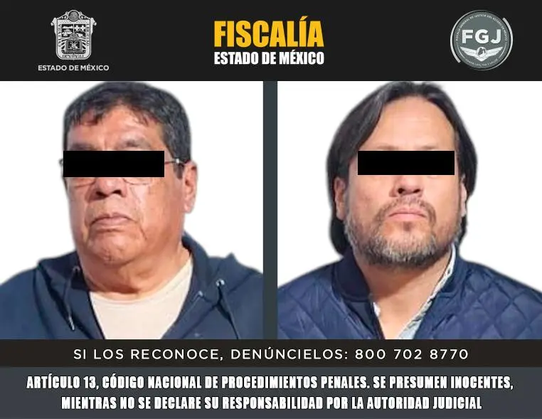 Detienen a dos directivos de la Central de Abastos de Toluca por