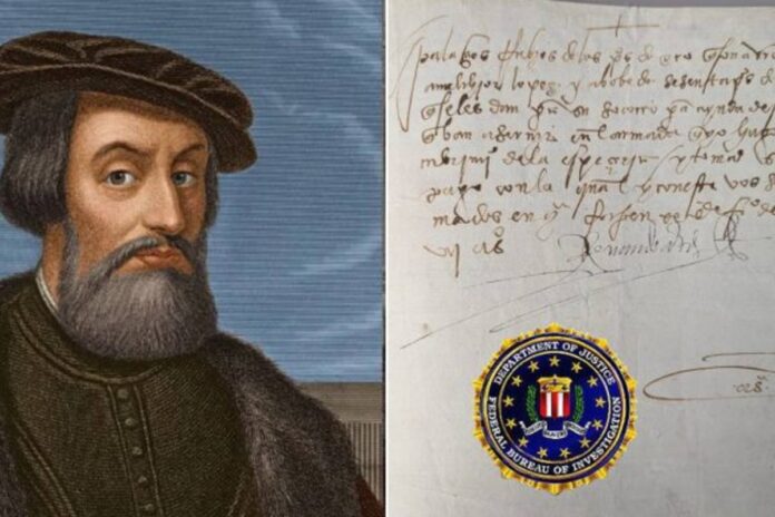 El FBI regresa a México Manuscrito de Hernan Cortés - INFOPODER