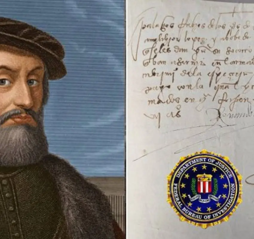 El FBI regresa a México Manuscrito de Hernan Cortés