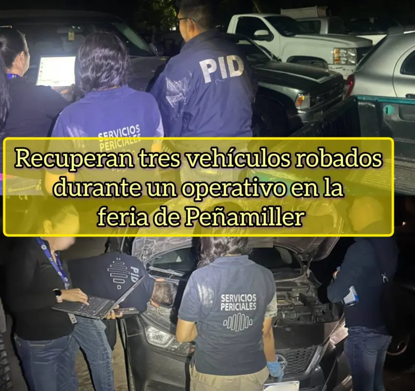 En feria de Peñamiller recuperan tres vehículos robados