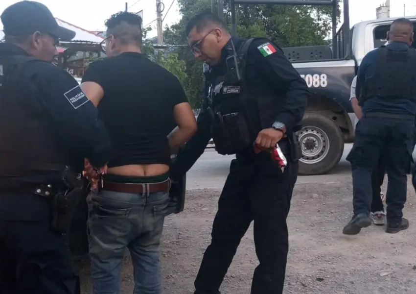 En Operativo Binomio aseguran a masculino con metanfetamina