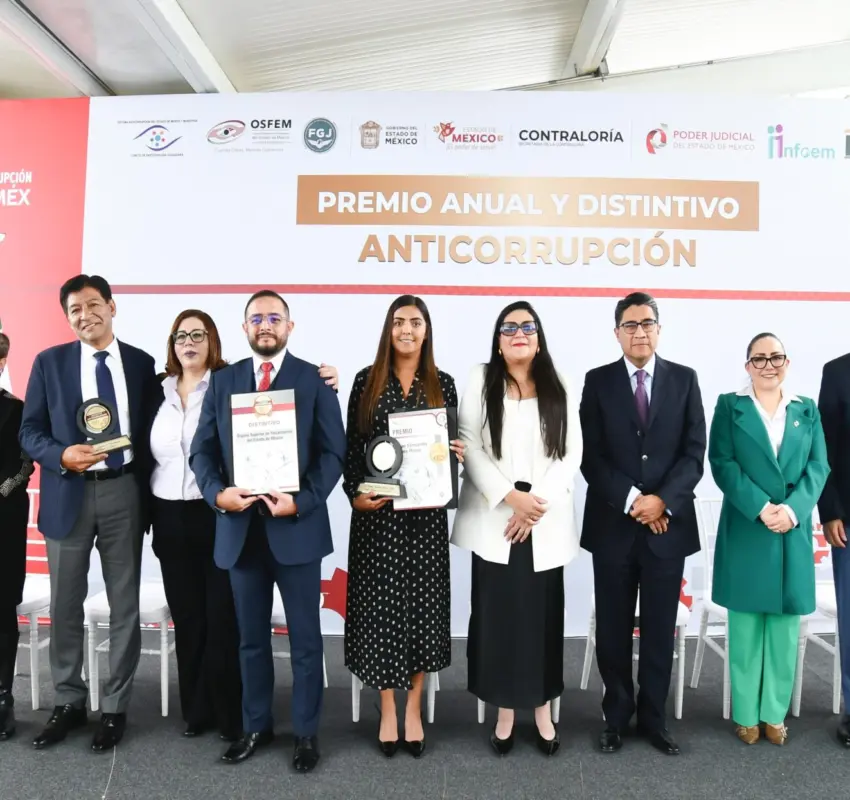 Entregó SAEMM Premio Anual y Distintivo Anticorrupción 2024