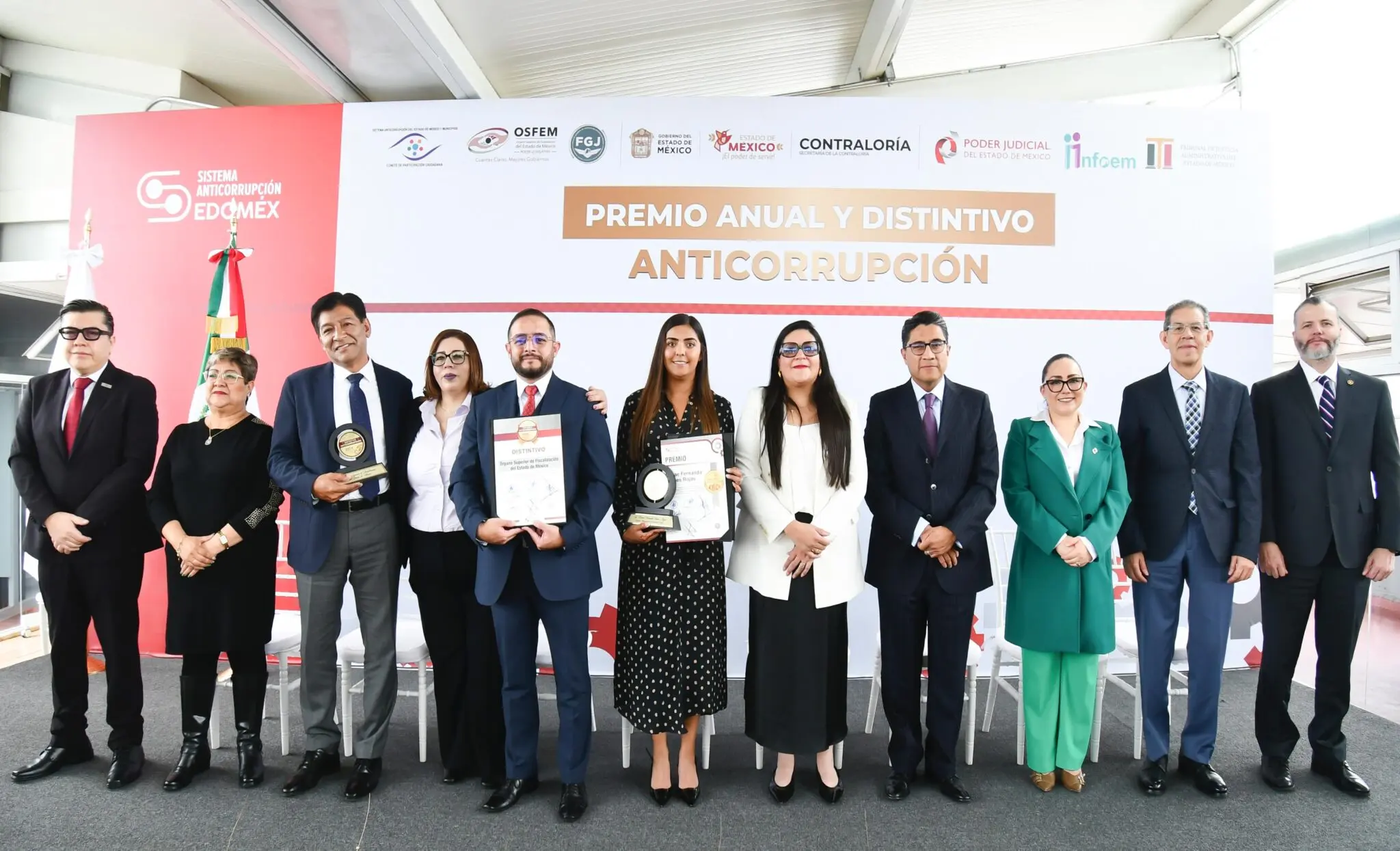 Entregó SAEMM Premio Anual y Distintivo Anticorrupción 2024