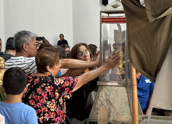 Feligreses se despiden de las reliquias de San Judas Tadeo ...