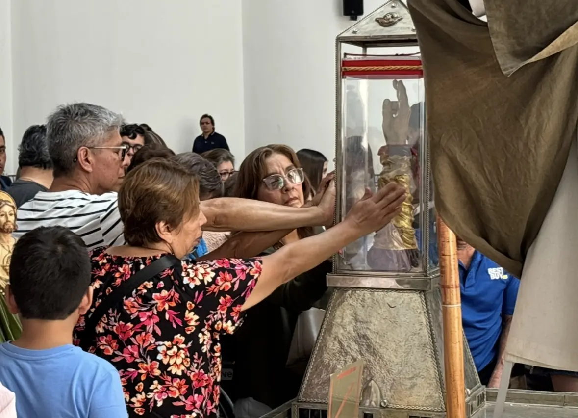 Feligreses se despiden de las reliquias de San Judas Tadeo