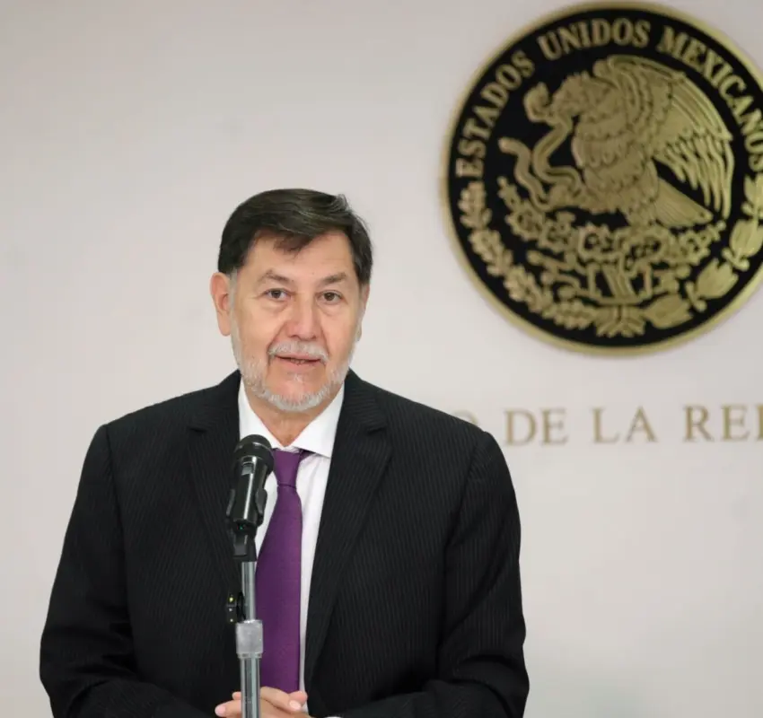 Fernández Noroña informó avances del año legislativo en el Senado