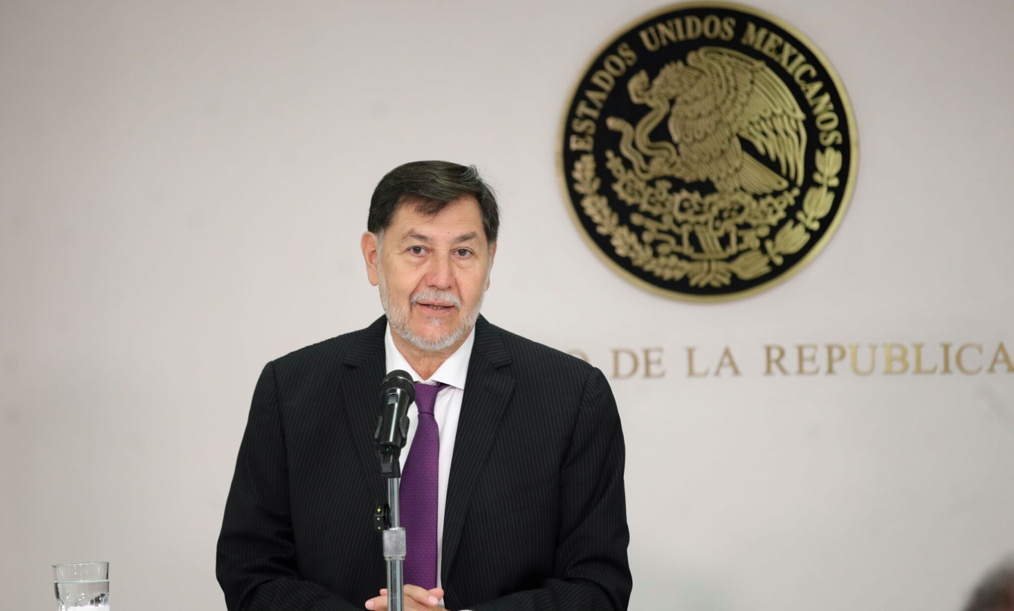 Fernández Noroña informó avances del año legislativo en el Senado ...
