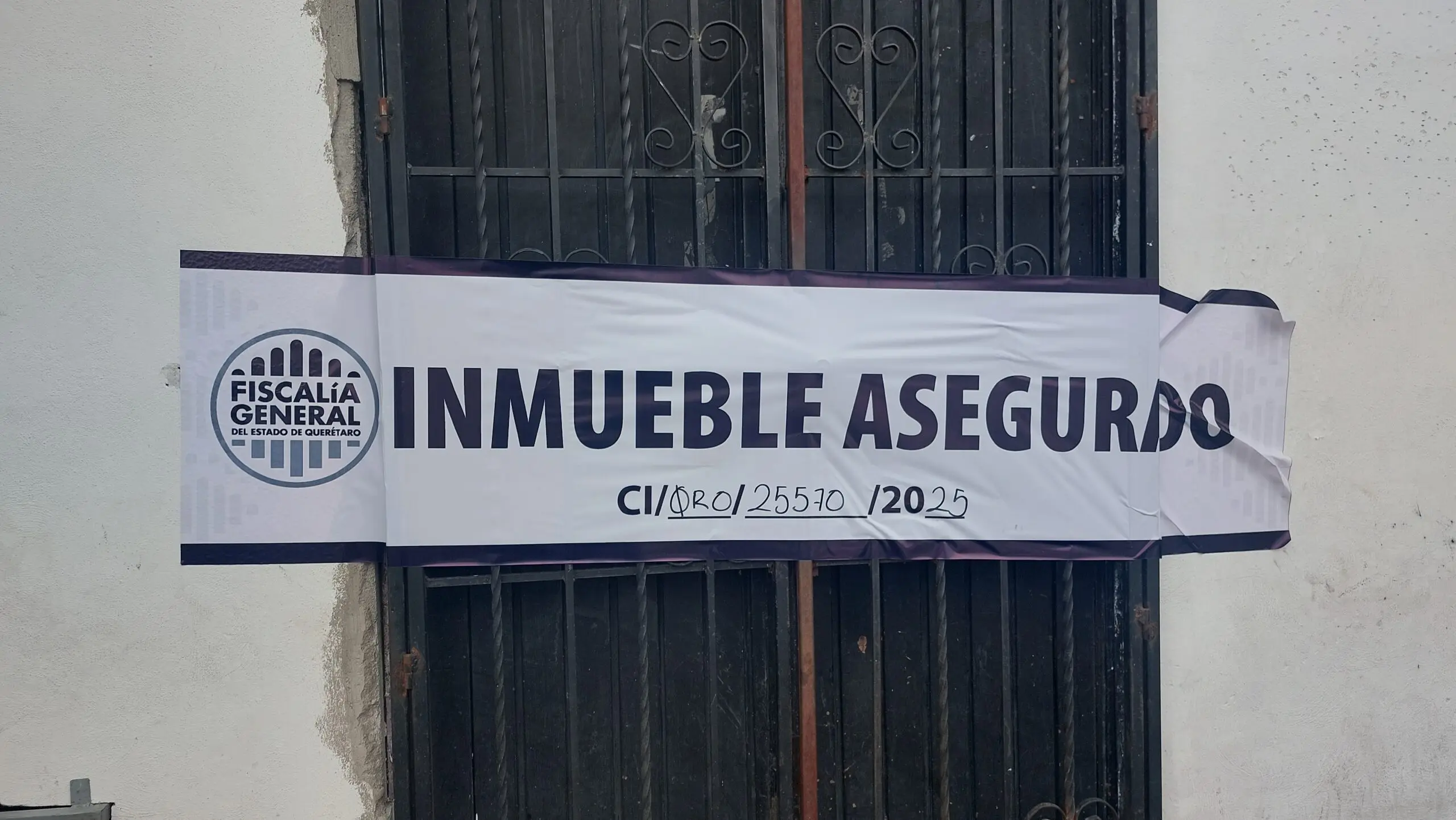 FGEQ catea y asegura inmueble en San Pedrito Peñuelas III