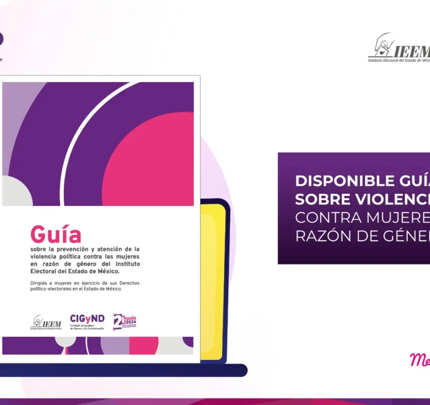 IEEM presentó guía de violencia política contra mujeres