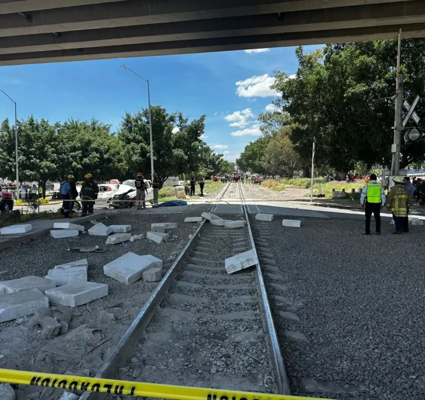 Informa Agencia Reguladora del Transporte Ferroviario sobre incidente ferroviario en Irapuato