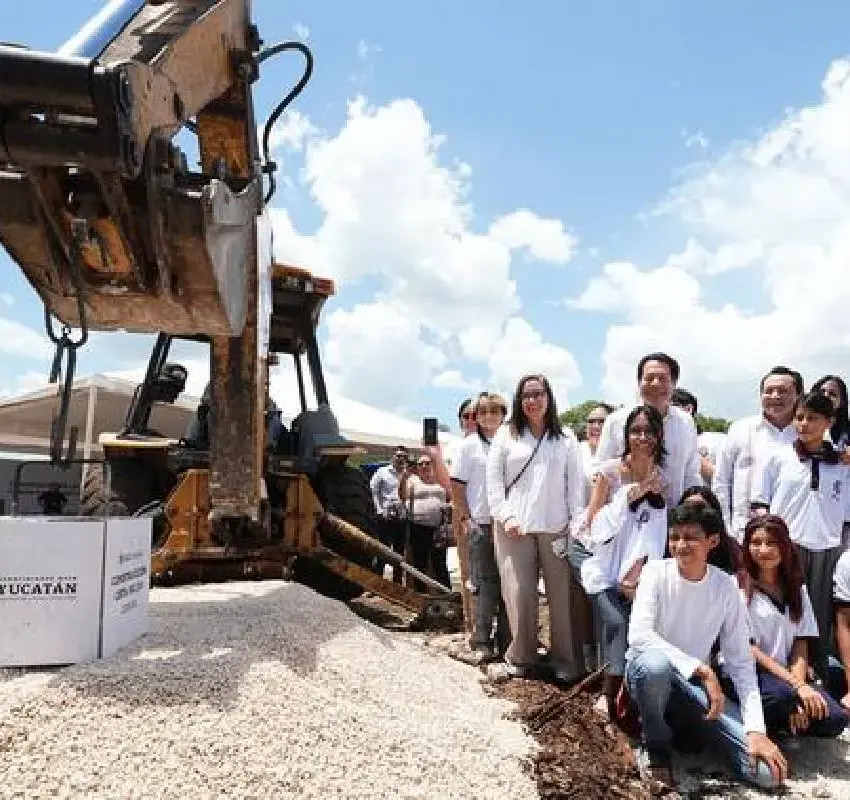 Inicia construcción del CBTIS 305 en Yucatán, uno de 20 nuevos planteles de bachillerato en el país
