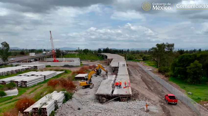 Inicia reconstrucción de Puentes Alameda Oriente en beneficio de un millón de habitantes de CDMX y EDOMEX