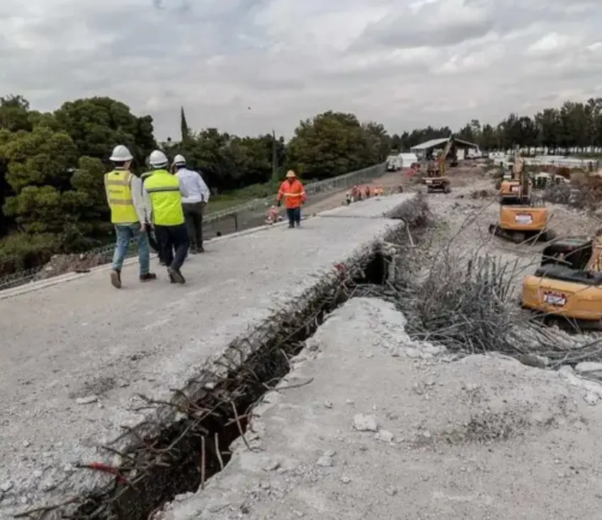 Inició reconstrucción de puentes en Periférico Oriente