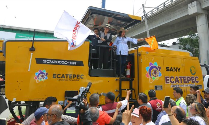 Inició repavimentación en Altavilla Ecatepec - Primero Editores