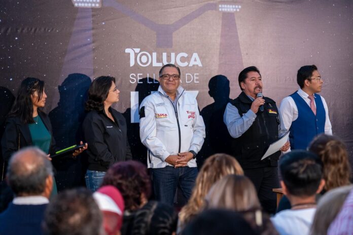 Instalaron 750 luminarias en zona norte de Toluca - Primero Editores