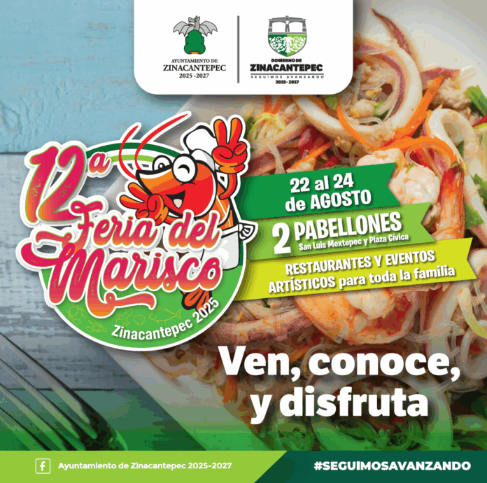 Zinacantepec anuncia la 12ª Feria del Marisco - El Valle