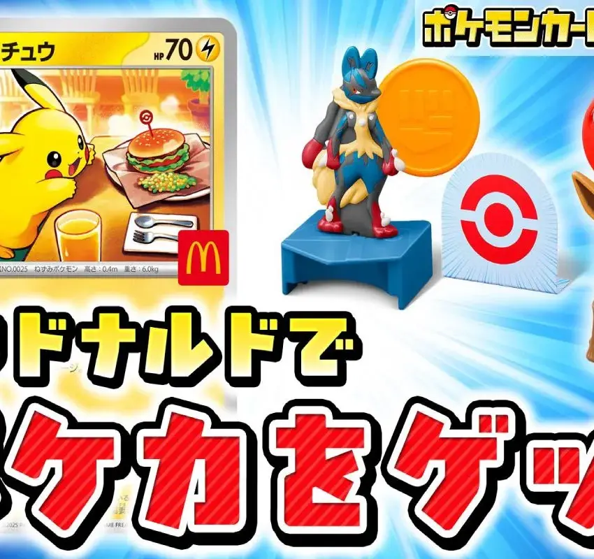 McDonald’s Japón cancela promoción de Pokémon tras caos