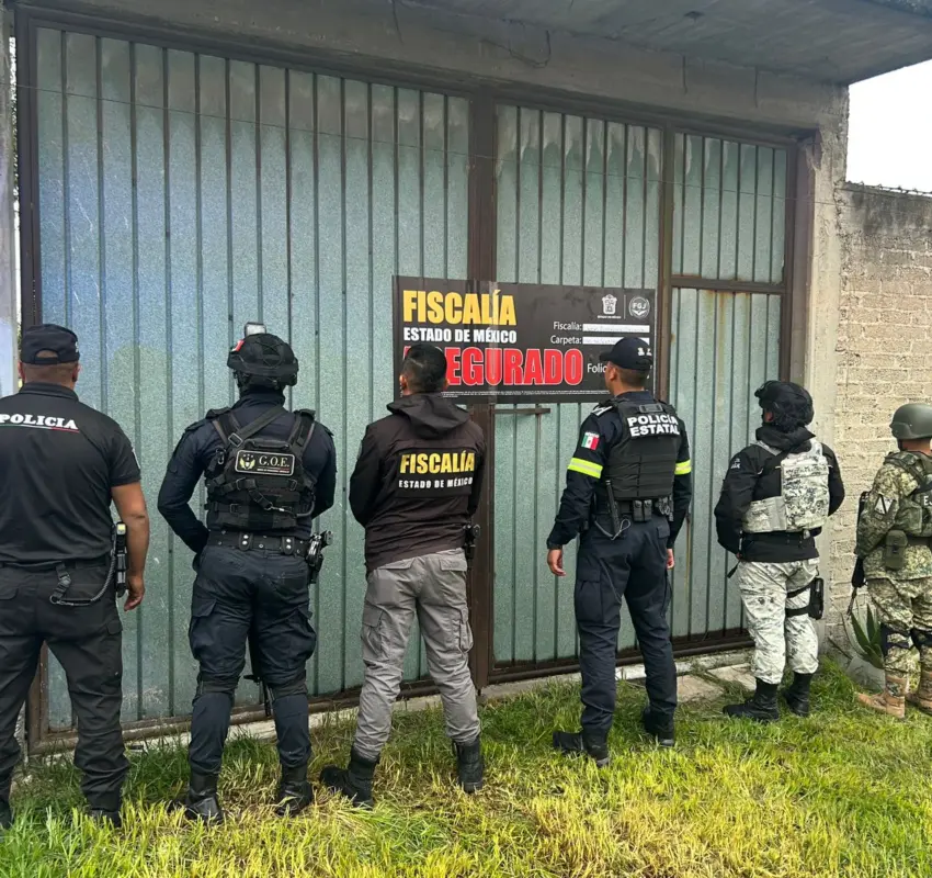 Operación Restitución aseguró 40 inmuebles en Edomex