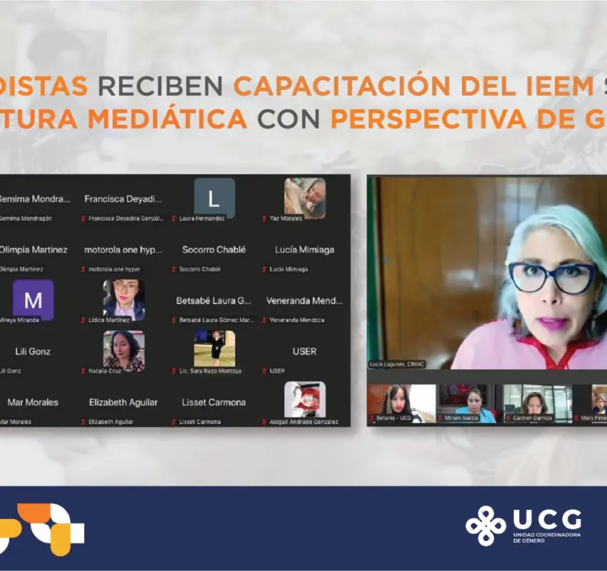 Periodistas recibieron formación en perspectiva de género del IEEM