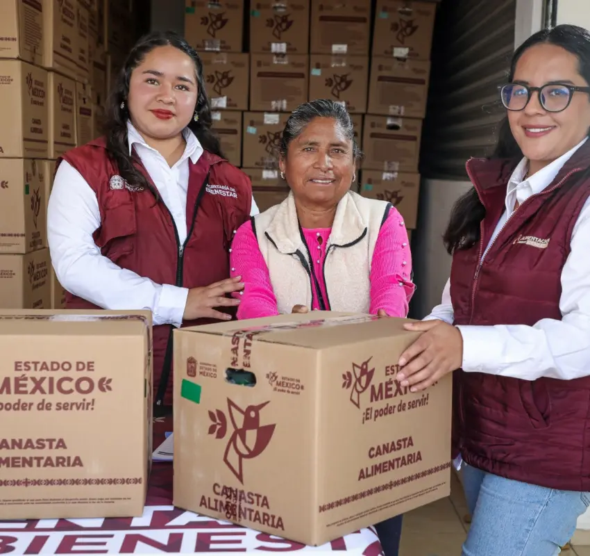Reciben apoyo alimentario medio millón de mujeres mexiquenses