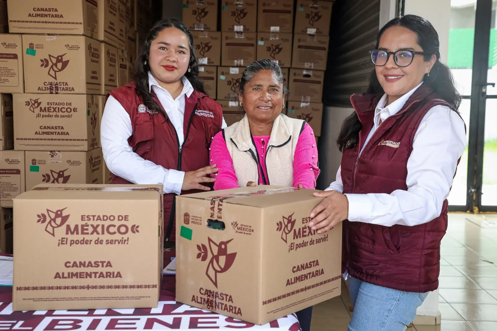 Reciben apoyo alimentario medio millón de mujeres mexiquenses