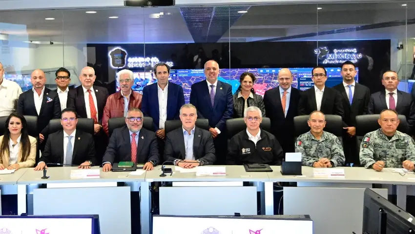 Recibió Edomex reconocimiento empresarial por estrategia de seguridad