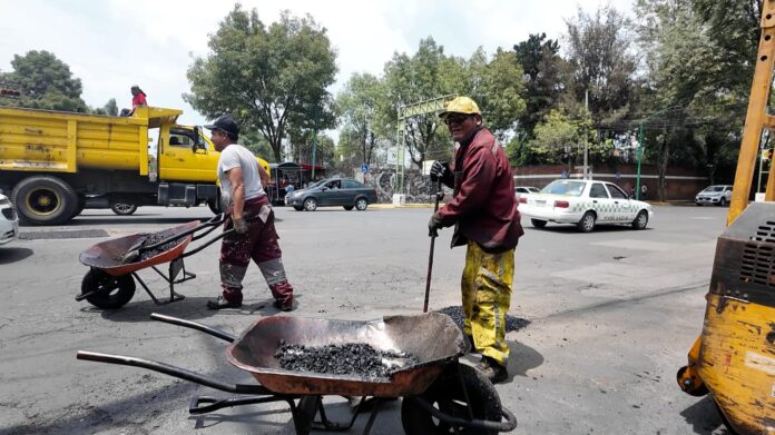 Reforzaron bacheo en delegaciones de Toluca - Primero Editores