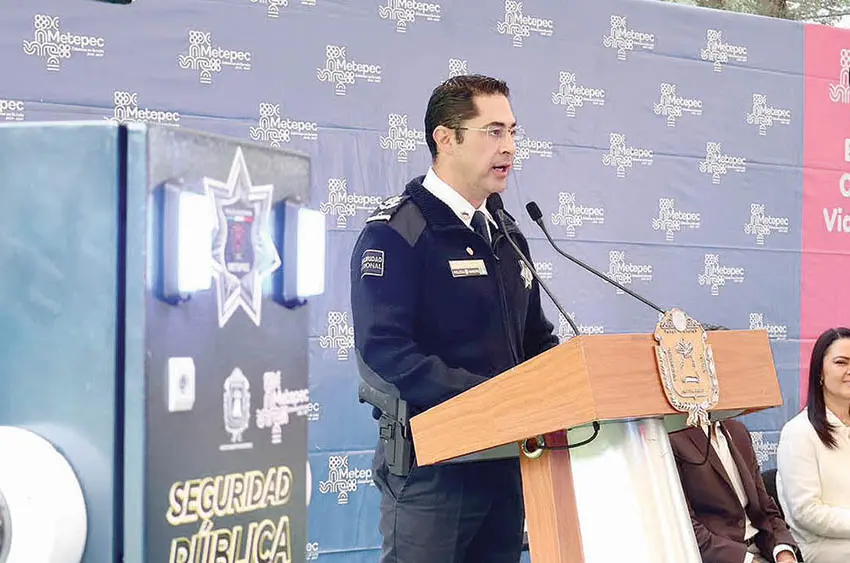 Refuerzan seguridad en Metepec con nuevas cámaras de videovigilancia