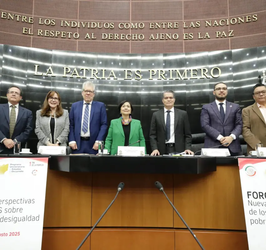 Resaltaron senadores disminución de la pobreza en México