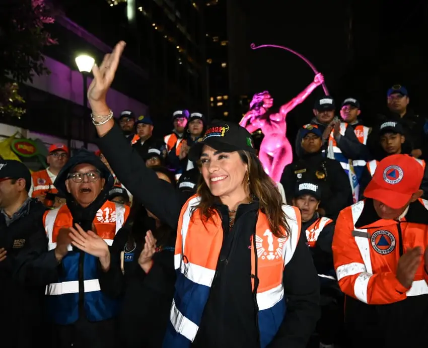 Rojo de la Vega pone en marcha la brigada nocturna de Cuauhtémoc